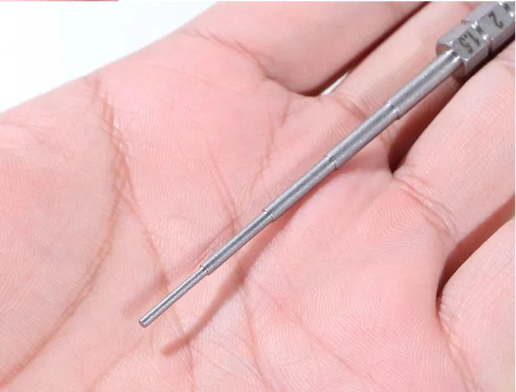 Micro bobina gabaritos mini show com pacote único ferramenta de bobina de aço inoxidável ss embrulho bobina pavio chave de fenda diy rda rba