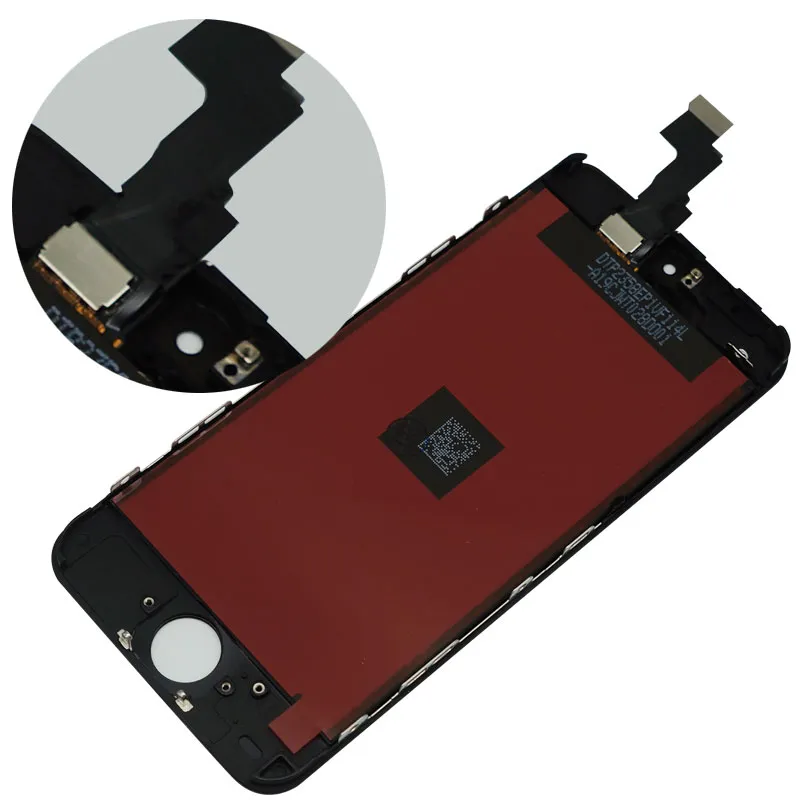 New Arrival Jakość dla iPhone 5C 5G ekran dotykowy LCD Digitizer Montaż Czarno-biały Kolor Perfect Packing Darmowa szybka wysyłka