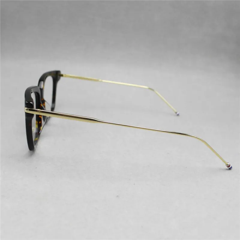 عالي الجودة TB 701E Designer Brand Thom Women Eyewear Men Glasses Retro Style Eyeglasses Frame Frame مع مربع أصلي Lunette 311g