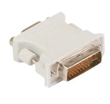 DVI 24 + 1 Man till VGA Kvinna Adapter Adapter DVI-D DVI-I DVI-A Gratis frakt / 