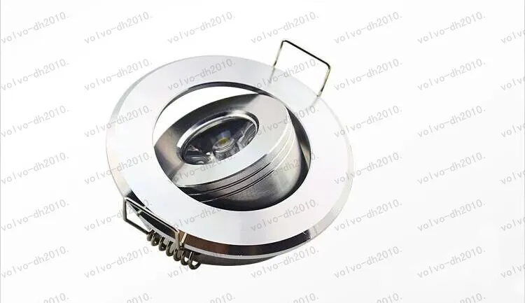 높은 전원 LED Downlights 미니 라운드 원형 recessed 천장 아래 3W LED 캐비닛 램프 화이트 알루미늄 LLFA193