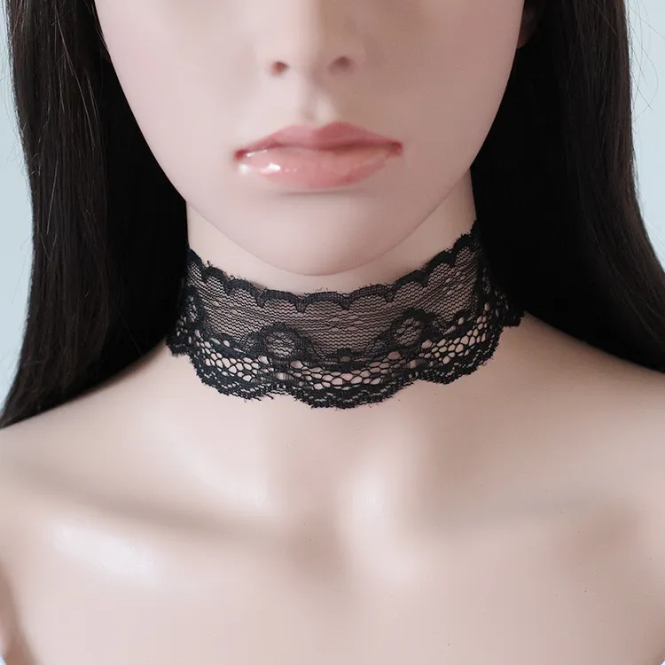2016 nova moda black lace choker mulheres colar gargantilhas colares choker tatuagem gargantilha colares gótico sexy chok frete grátis