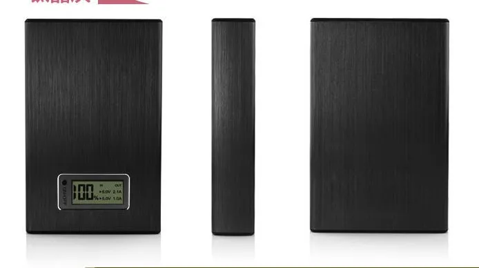 Dual USB 20000MAH18650 Power Bank Carder Зарядное устройство Внешнее аккумулятор быстро зарядка