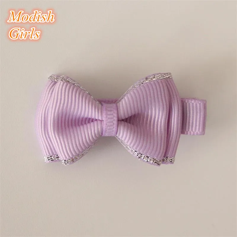 Nova chegada 80 pçslot arco jacaré fita bowknot doce bebê meninas hairpin mini tamanho grampos de cabelo para crianças bonito headwear9996522