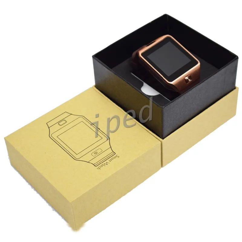 Дешевые DZ09 Смарт-часы Dz09 Часы Wrisbrand Android iPhone Watch Smart SIM Интеллектуальный мобильный телефон Состояние сна Смарт-часы re2187356