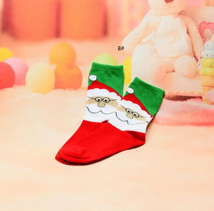 Chaussettes de Noël élément quatre saisons jolis bas à tricoter Tricoté CT13