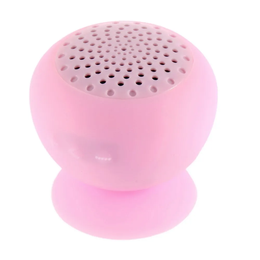 Mushroom Mini Altavoz Bluetooth Inalámbrico Impermeable Lechón de Silicona Manos Libres Altavoces con Micrófono Para Dispositivos Apple Android PC Computadora