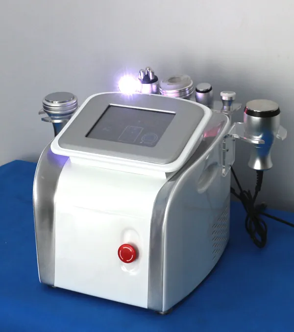 Machine professionnelle de cavitation de liposuccion ultrasonique / Photon LED radiofréquence ultrasonique 7in1 machine de beauté DHL livraison gratuite