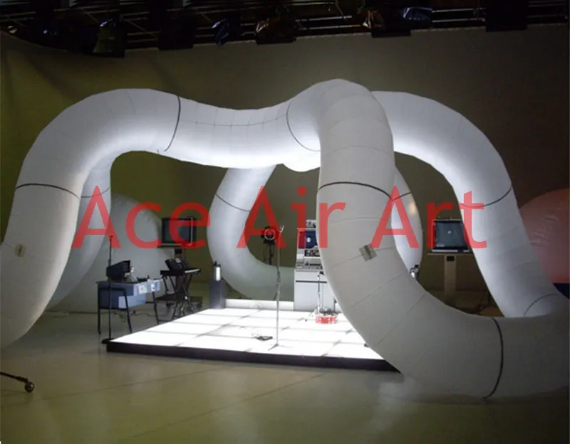 Trade Show Equipment Large Inflatable Arch Tent Creative Outstanding Inflatable Exhibition Architecture