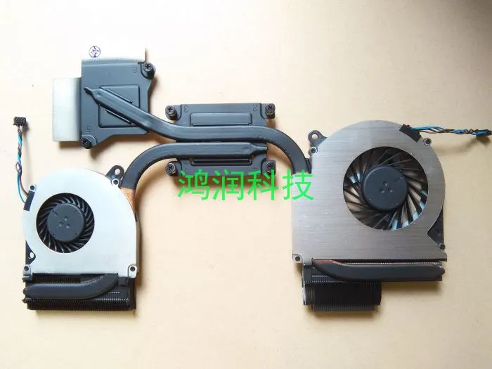 Yeni 668827-001 BCAGMZ5C42 6043B0108601 laptop soğutucu için HP ENVY 15 15-3000 soğutma radyatörü ile fan radyatör