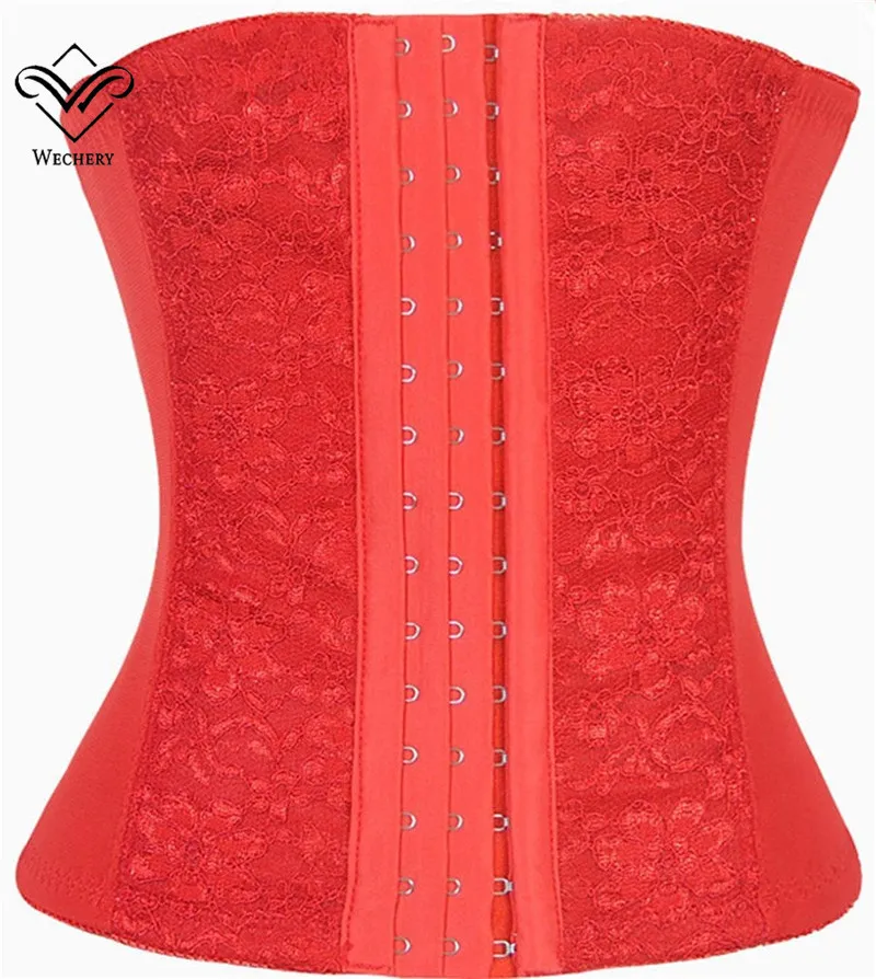 Sexy Waist Training Corset Steel Bone Waist Cincher Trainer Body Shaper Underbust Bustier Corsage Korsett Plus Size XS-6XL265T