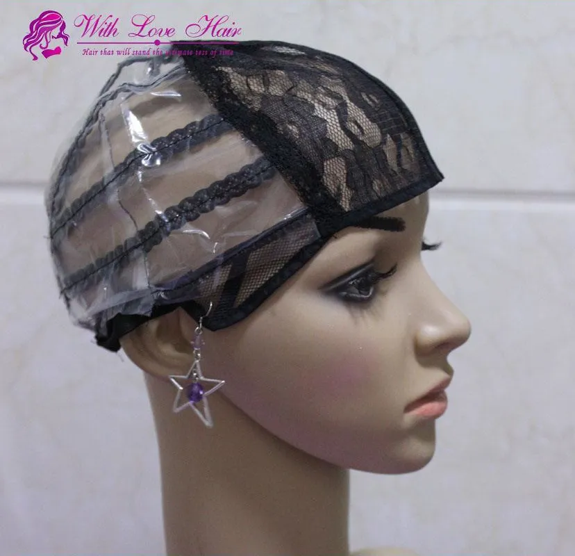 Wigs Machine Made Wig Cap para fazer o lote da peruca com correia ajustável On3392606