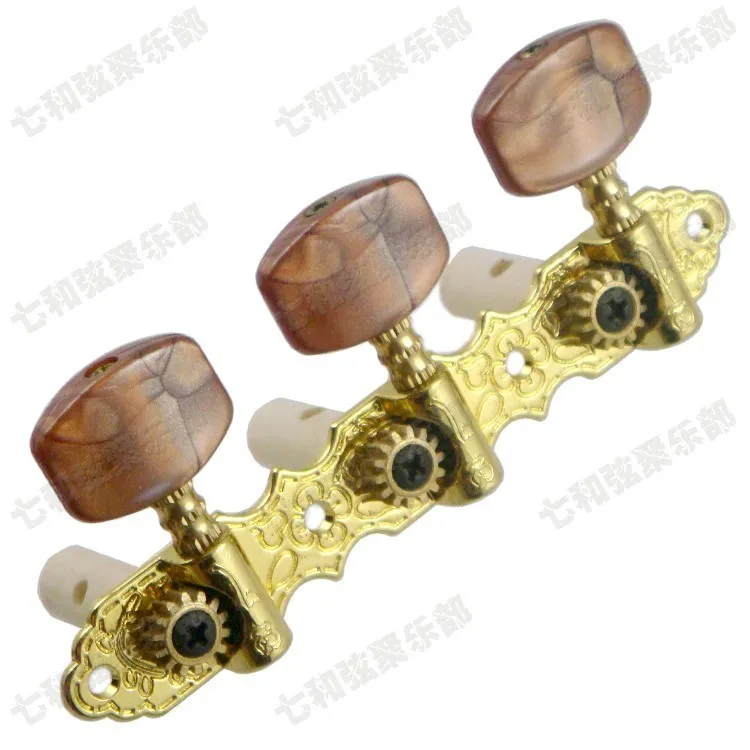 T38 3R3L accordeur de guitare acoustique bouton de cordes chevilles clés accessoires d'instruments de musique pièces de guitare