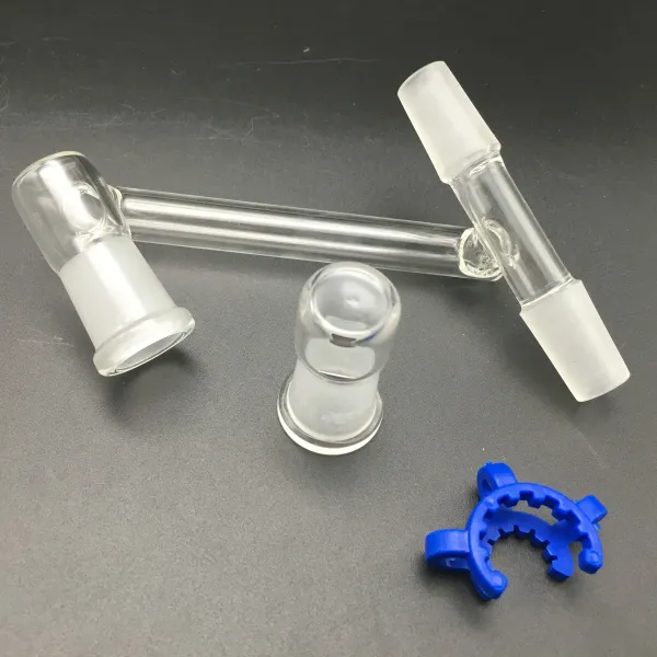 14 mm 18 mm Glas-Dropdown-Set-Adapter, passend für Wasserpfeifen, Bohrinseln, Bongs, Drop-Down-Reclaimer-Konverter