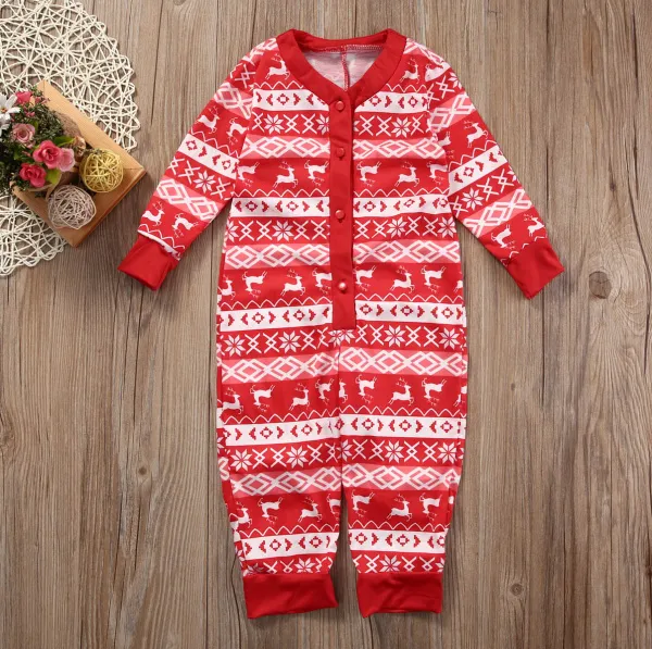 2017 Cadılar Bayramı Noel Aile Eşleştirme Kıyafetler 2017 Yeni Bebek Erkek Kadın Çocuk Pijama Set Uzun Kollu Baskılı Noel Pijama Gecelikler