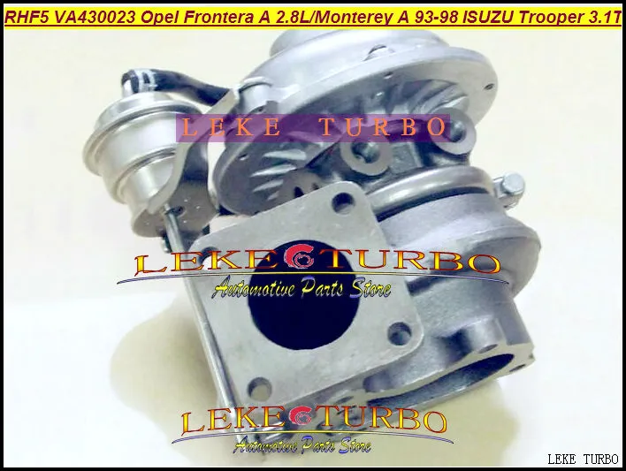 Turbocompresseur RHF5 VA430023 8970863433 pour OPEL Frontera A 2.8L TD Monterey A 3.1L pour ISUZU Trooper 4JG2TC 3.1L TD 115HP