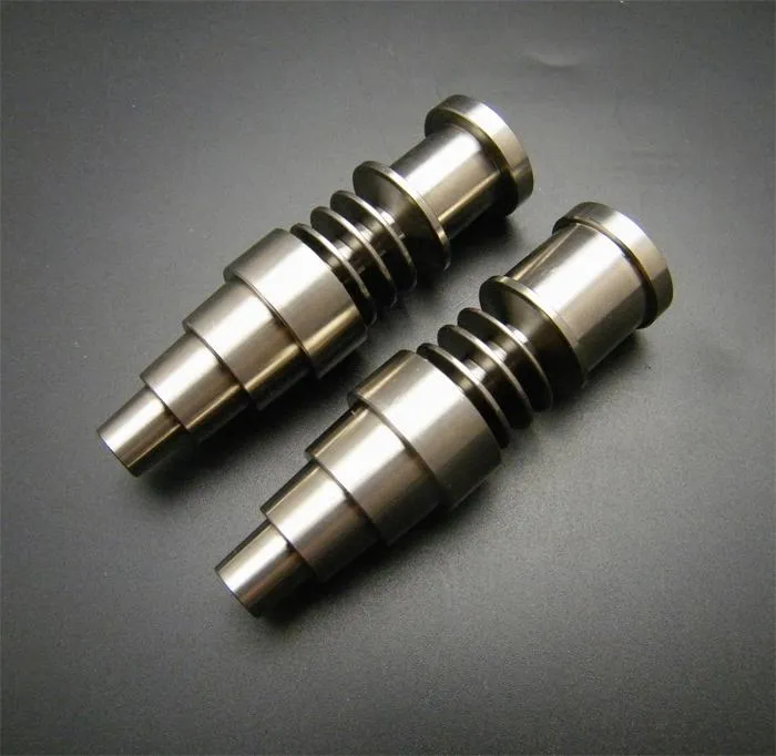 10 개 GR2 티타늄 네일 10mm 14mm 18mm 16mm 또는 20mm 인레 일 코일 무료 DHL 용 조절 가능한 도리스리스 수컷 암 관절