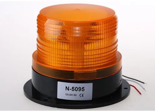 High intensity DC12V/24V led car warning round beacon,emergency lights for police,ambulance,fire,school bus,machine,waterproof