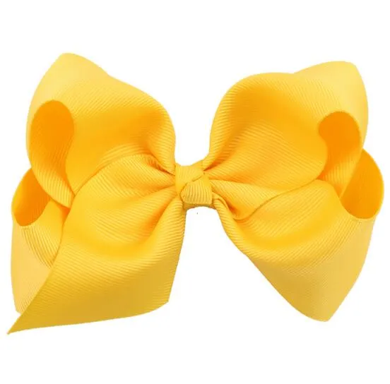 16 kolorów Baby Girl Cany Color Big Bow Barrettes Design Włosy Bowknot Dzieci Dzieci Nakrycia Dzieci Dziewczyny Klipy Włosów Akcesoria