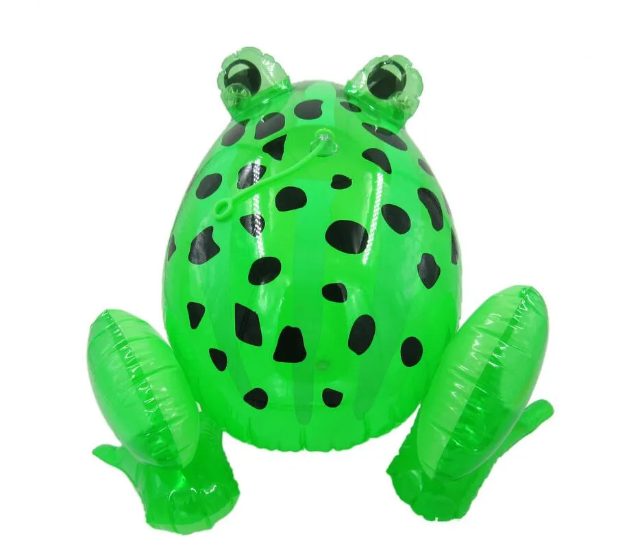LED 풍선 아이 장난감 풍선 동물 개구리 야외 아기 수영 풀 장난감 28x29x36cm 큰 PVC 소재 아이 장난감을 무료 배송 크기