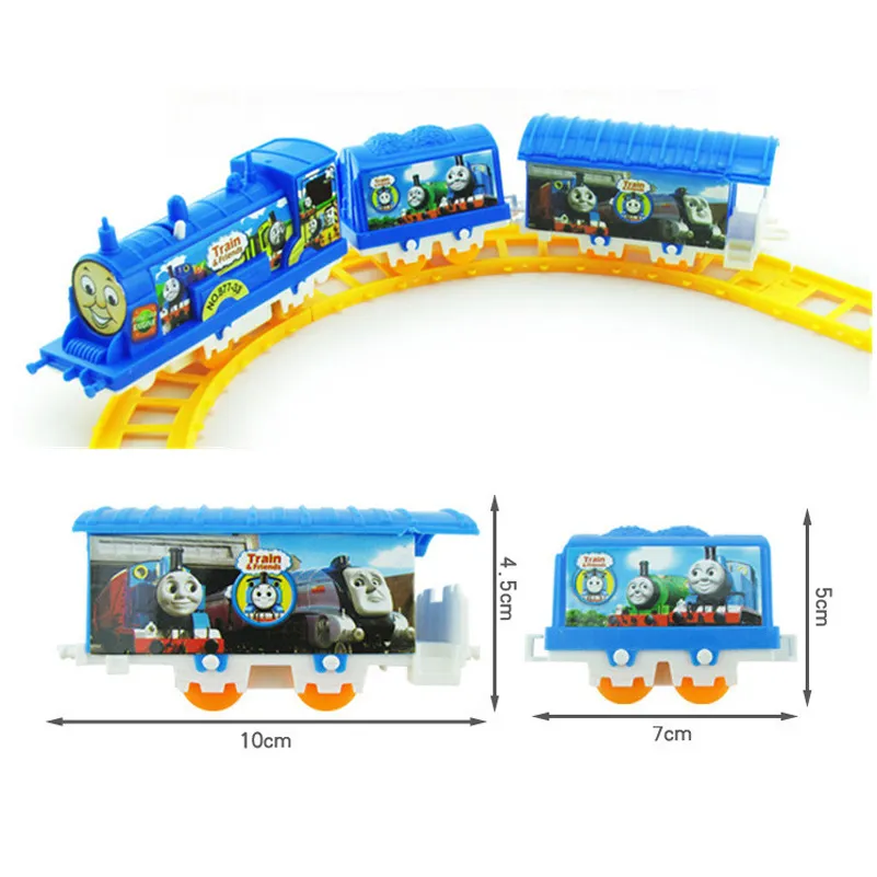 Abbyfrank amis Train électrique jouets voie ferrée Train drôle pour enfants jouet Intelligent voiture cadeau Diecasts amp jouet véhicules 4704364