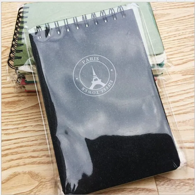 Pocket Mini Notepadsクラフト紙の紙切れの紙の注意BookoutDoor旅行ジャーナルノートブッククリエイティブトレンドコインスパイラルノートブックフェスティバルキッズギフト