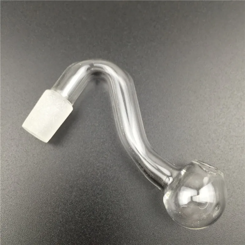 10-mm-Glas-Ölbrenner-Pyrex-Rohr mit Außengewinde für Bohrinseln, Bongs, billiges Hand-Ölbrenner-Rohr zum Rauchen