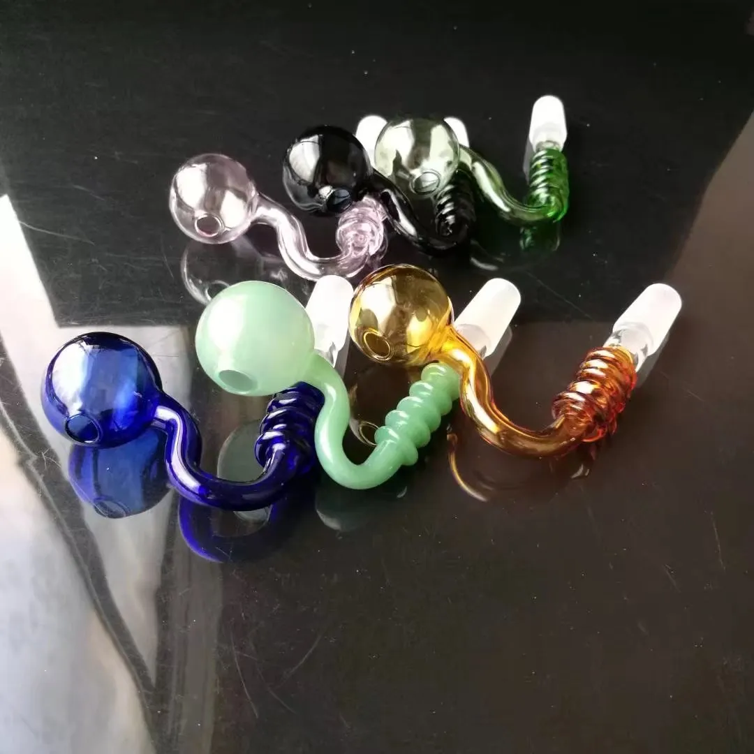 The Five Round of The Wholesale Glass Manguera Smoking Pot, accesorios de tubería, envío gratis