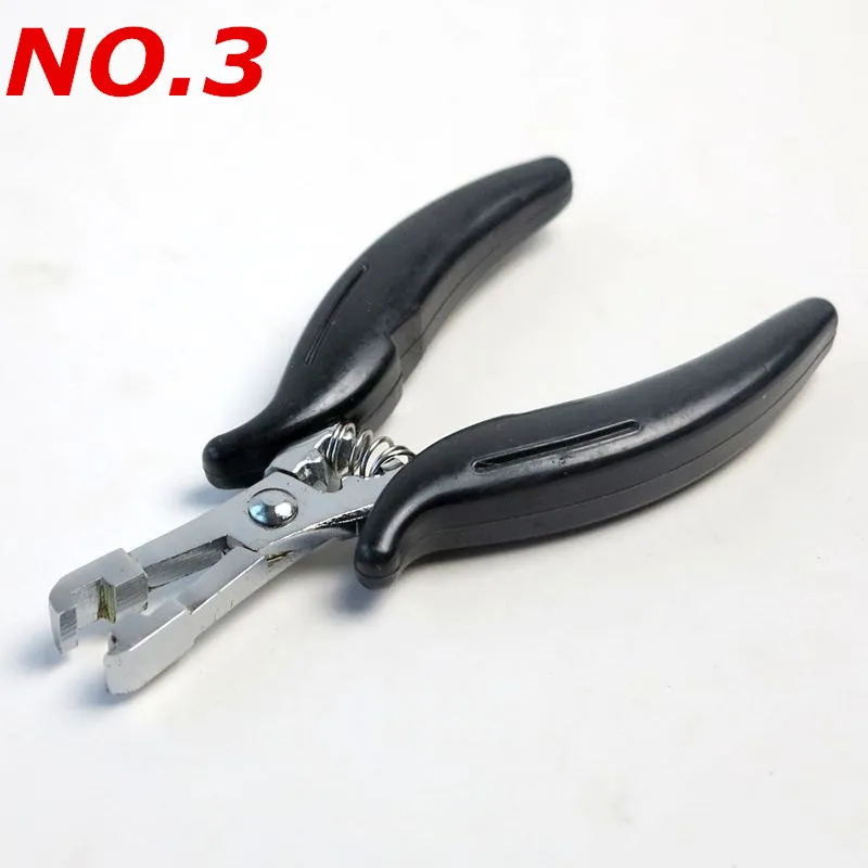 Hair Extensions Pliers Professional Pliers Pincers Pulling Tool For Silicon Micro Rings Beads Pre bonded hair More styles6533621