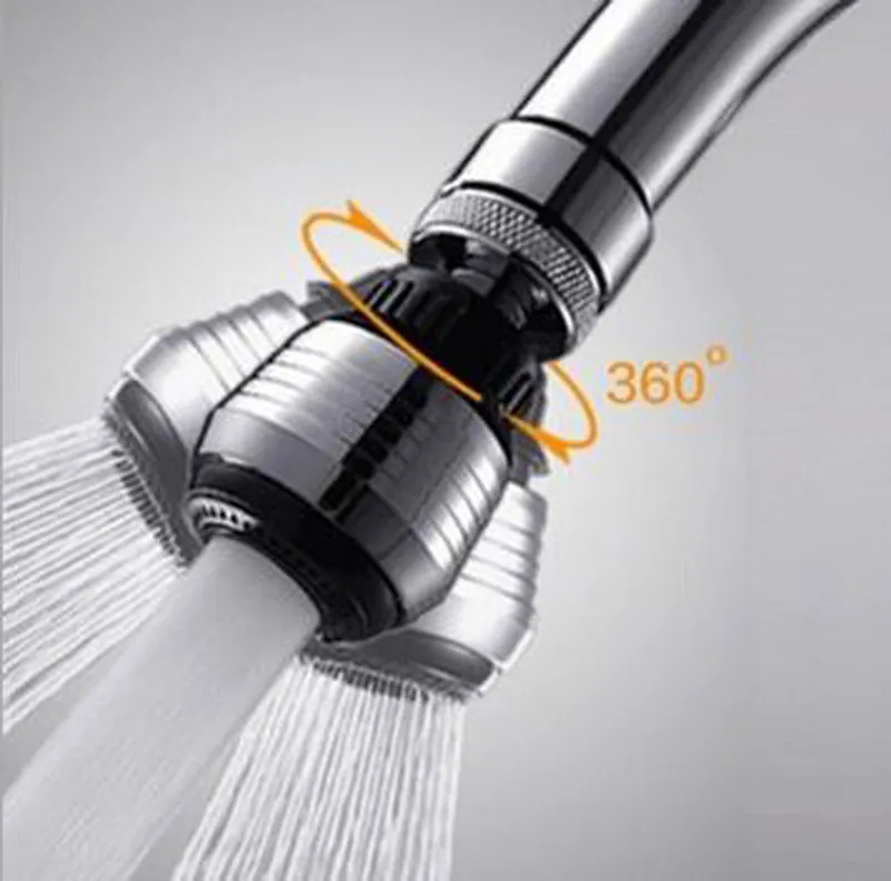 Keukenkraan Bubbler360 Graad Water Bubbler Swivel Head Saving Tap Kraan Beluchter Connector Diffusor Nozzle Filter Mesh Adapter