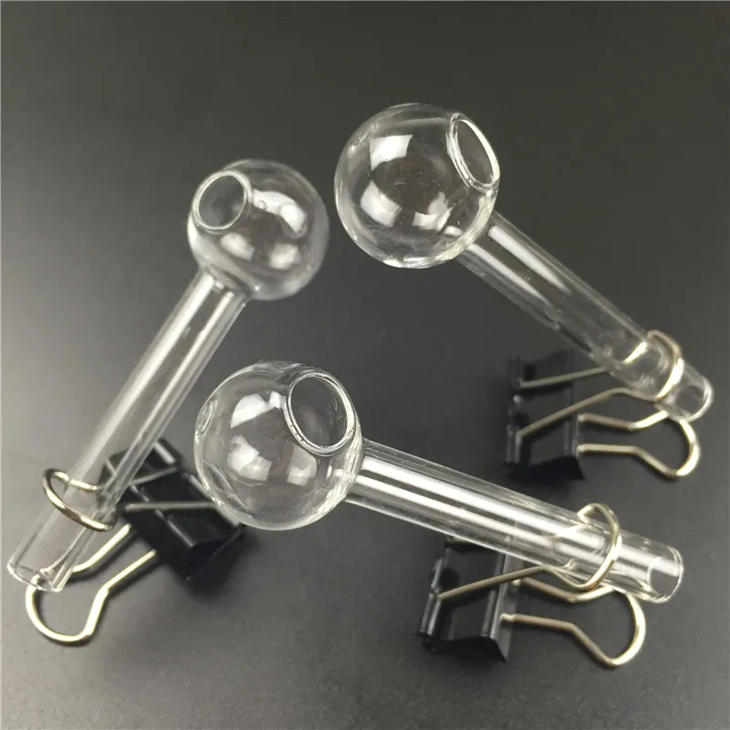 Bulk Order Pyrex Oil Burner Pipe 6cm Thick Clear Purple Glass Pipe Bubbler  For Smoking Affordable Hand Pipe With Glass Tube From Goooods, $0.51