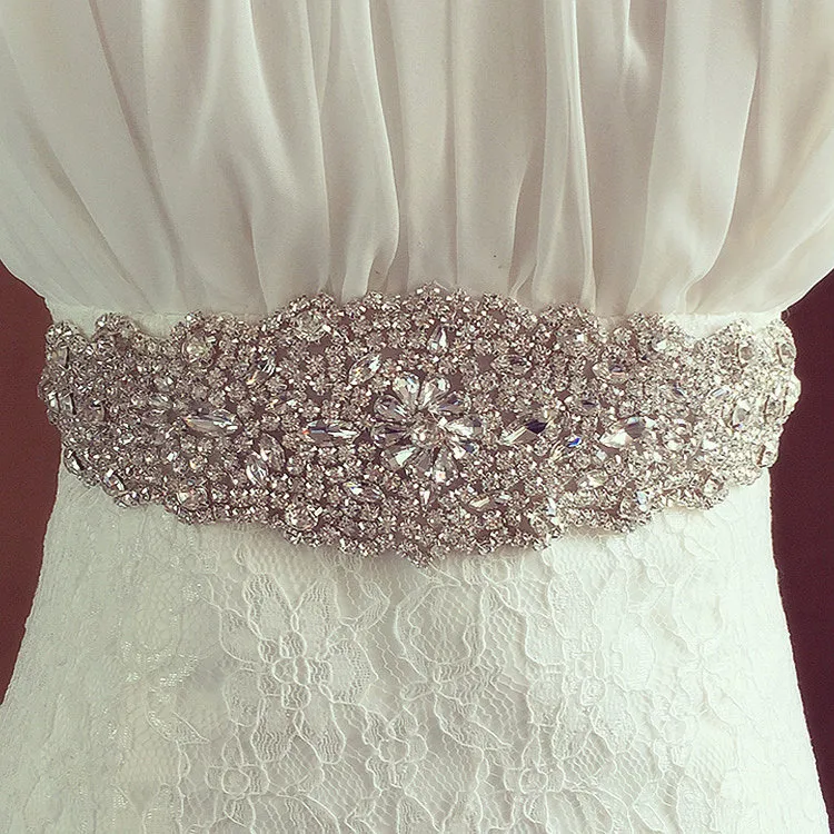 Explosion Models Wedding Dress Wedding Accessories / Bridal Girdle Belt /  Hand Stitched Luxury Diamond Trade In Europe And America From Vabeen0314,  $14.08