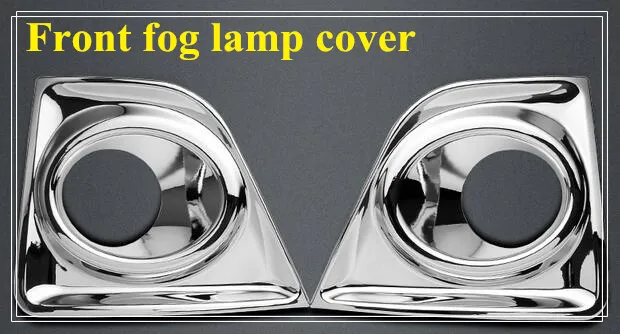 ! High quality ABS chrome rear fog lamp cover, rear fog light trim for Toyota Corolla 2014