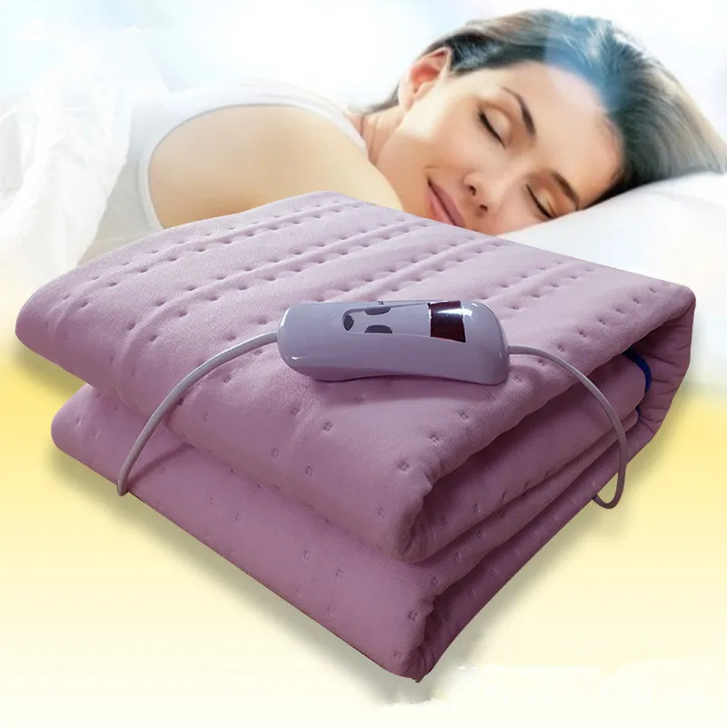 Super Comfy Luxury Electric Blanket Under Heated Washable Single Double King Bed Electric Blanket Single Intelligent Temperature Control