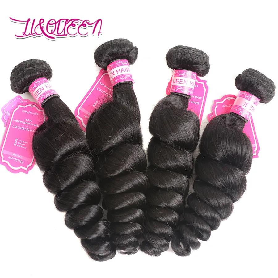 Loose Wave Hair Weft Lot Brazilian Unprocessed Virgin Human Hair 100 Natural Beauty Queen Bundles31231427555938