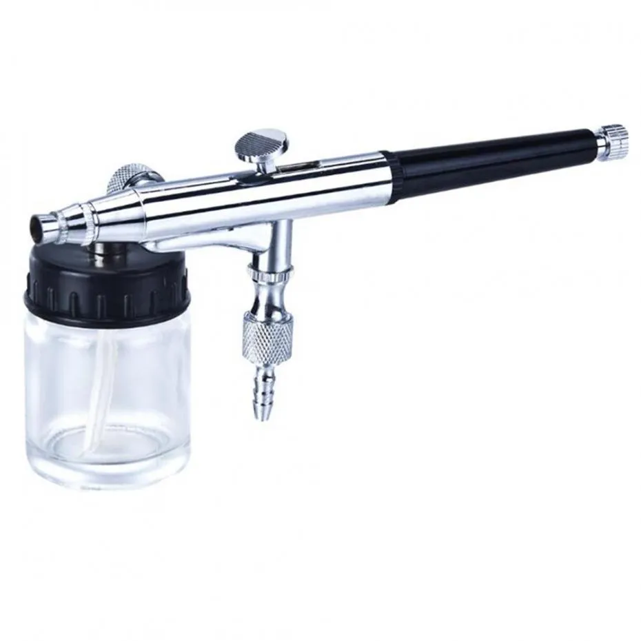 Model 134 Airbrush Set Double-action Trigger Air-paint Control Met 7cc22cc Side Cup 0.3mm Tip Side Feed