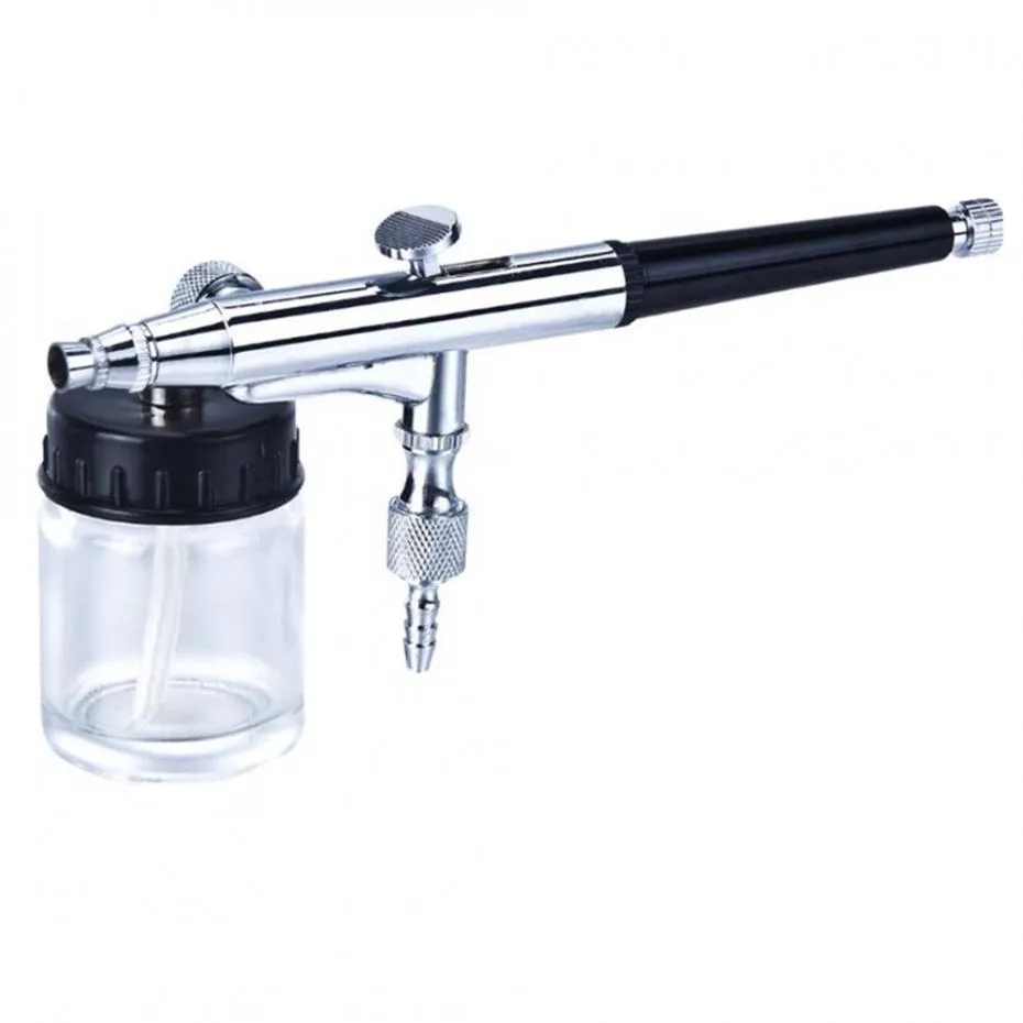 Model 134 Airbrush Set Double-action Trigger Air-paint Control With 7cc&22cc Side Cup 0.3mm Tip Side Feed