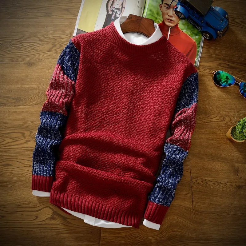High Quality Wholesale Pure Wool Sweater Mens Sweater Autumn/Winter