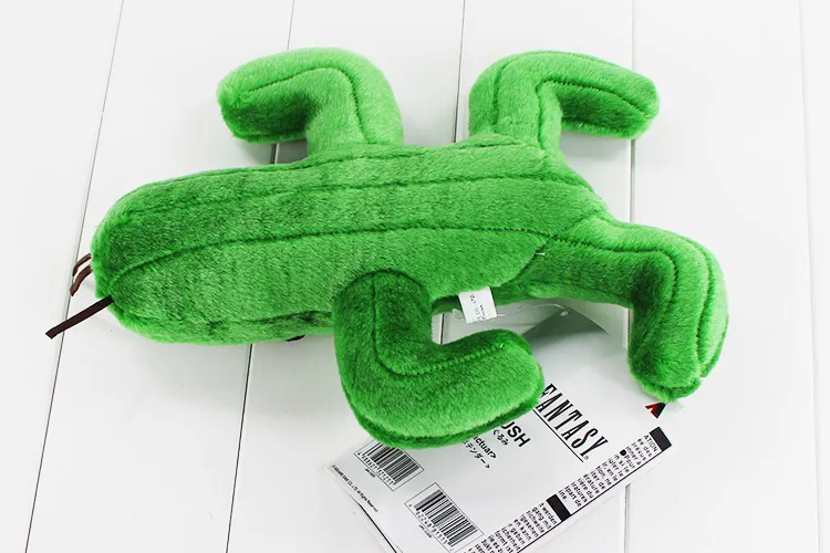 Final Fantasy Cactus Cactuar Plüschtier Grünpflanze Stuffed weiche Puppen mit Umbau Weihnachtsgeschenk 24cm Ca.