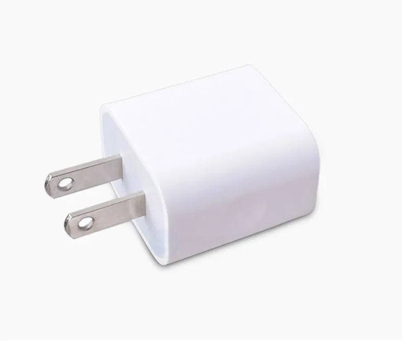 Universale Doppia USB 2 Porte Caricabatterie Spina USA Alimentazione del telefono Adattatore da viaggio 2A da parete iPhone 5 6 7 8 Samsung Galaxy Note 10 20 S22 S21 S20 S8 S7 S6 Telefono cellulare Android X 11 12 13