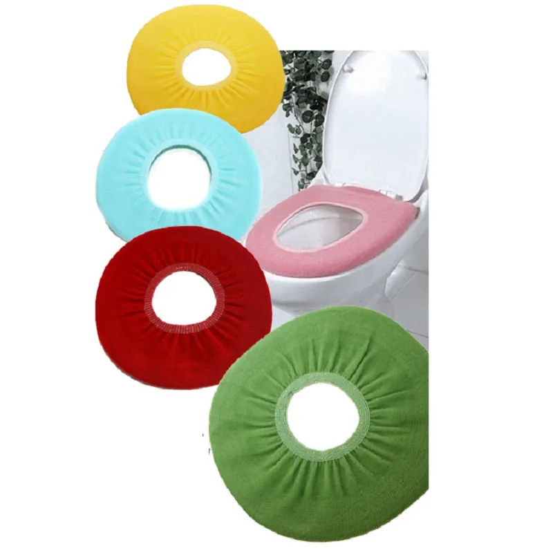 Soft Seat Cover Pads Bathroom Warmer Toilet Closestool Washable E00002 BAR