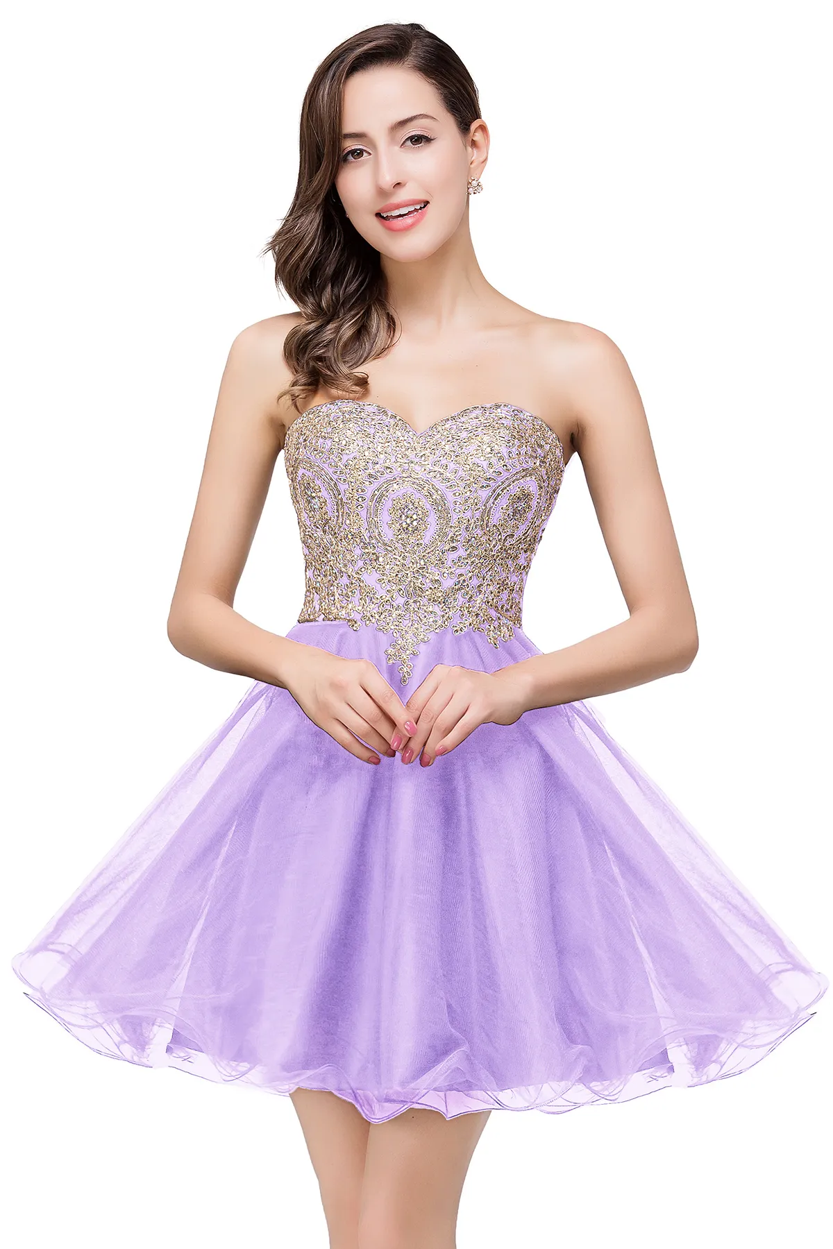 399 Nouveau Pas Cher 7 Couleurs Mini Robes De Soirée Courtes 2020 Petite Dentelle Noire Appliques Tulle Cocktail Bourgogne Robes De Soirée De Bal C8030778