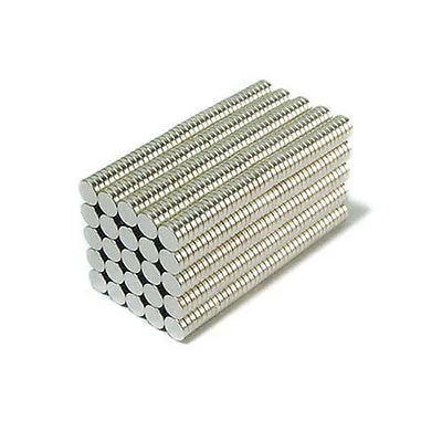 Hurtownie - W magazynie 500 sztuk Silne okrągłe magnesy NDFEB Dia 4x1mm N35 Rare Earth Neodymium Stały Craft / DIY Magnes