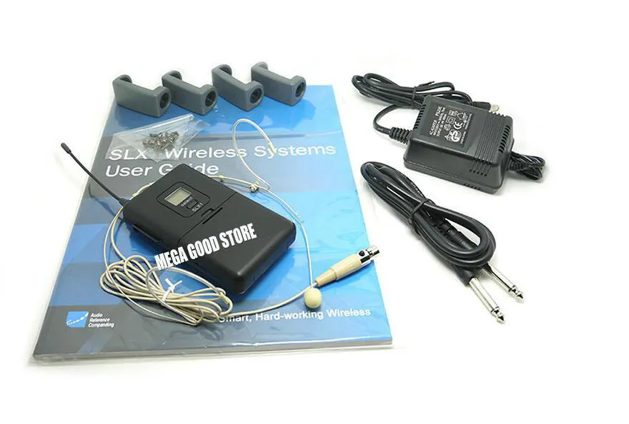 Podwójny system mikrofonu bezprzewodowego SLX24 SLX14 BETA58 Kanały UHF Częstotliwości mikrofonowe mikrofony BodyPack Przekazanie 1563543