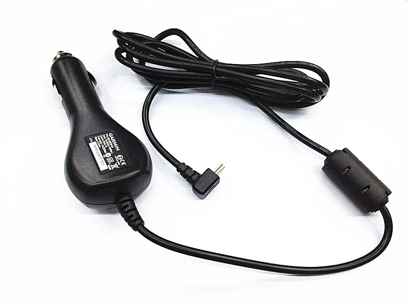 Ny bilfordon Power Charger Adapterkabel för Garmin GPS NUVI 255 260 270W 1A