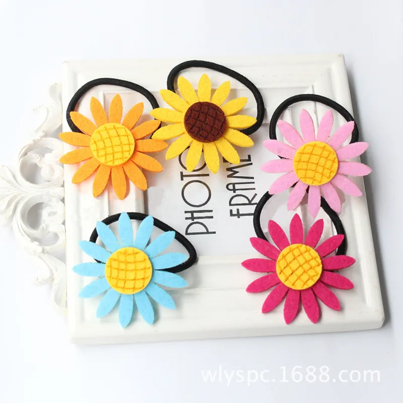 Women Cute s Hair Clips Hair Accessories Girls Sun Flowers Hairpins6052971