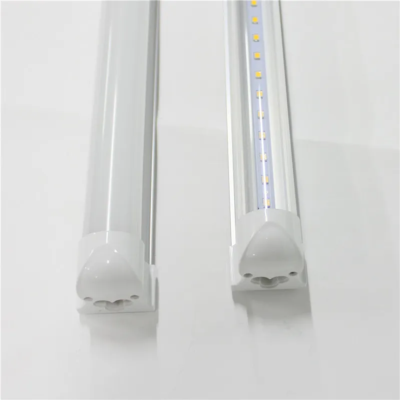 T8 LED Tubes Light 8ft 6ft 5ft 40W AC85-265V Integrato PF0.95 100LM/W 5000K 5500K Lampade fluorescenti 8 piedi 250V Bar lineare Lampadine Accessori Vendita diretta dalla fabbrica