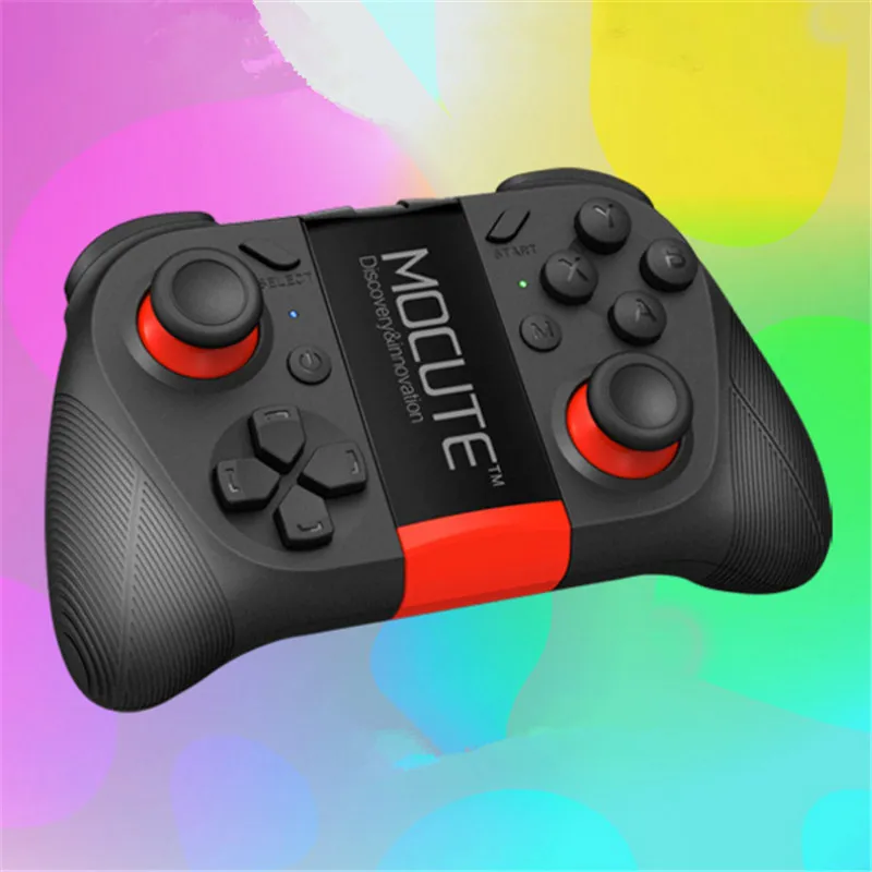 オリジナルMOCUTE 050ワイヤレスBluetooth GamePad PCゲームコントローラー組み込みのFoldalbe Holder Joystickを備えたスマートフォンテレビボックス用