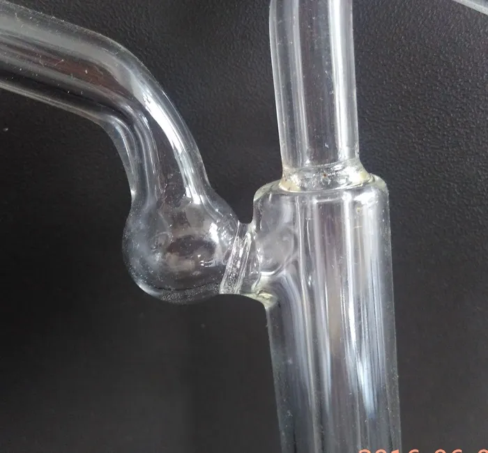 Billiga Mini Glass Bong Oil Burner Tube Dab Heady Water Bong för oljeplattor Ash Catcher Gratis frakt