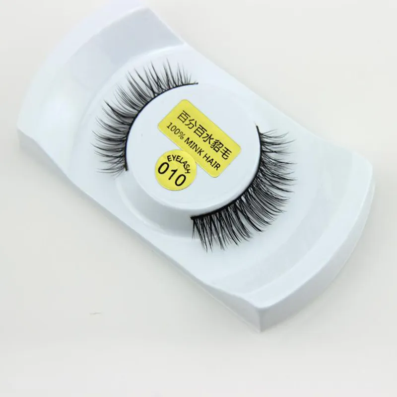 15 Styles #001- #015 100% real mink eyelashes natural long thick false eyelashes fake lashes extensions handmade eyelashes